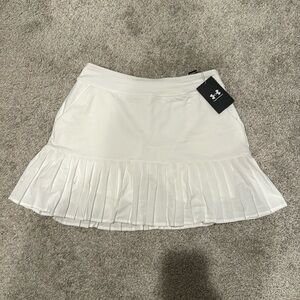 Under Armour white skort. New with tags. Size small